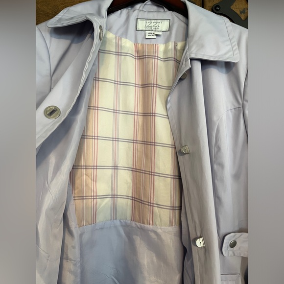 IZZI OUTWEAR TRENCH 🧥 RAINCOAT XL - Picture 6 of 7